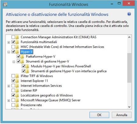Come eseguire macchine virtuali in Windows 8.1
